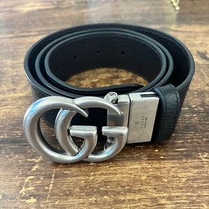 GG MARMONT REVERSIBLE GUCCI BELT